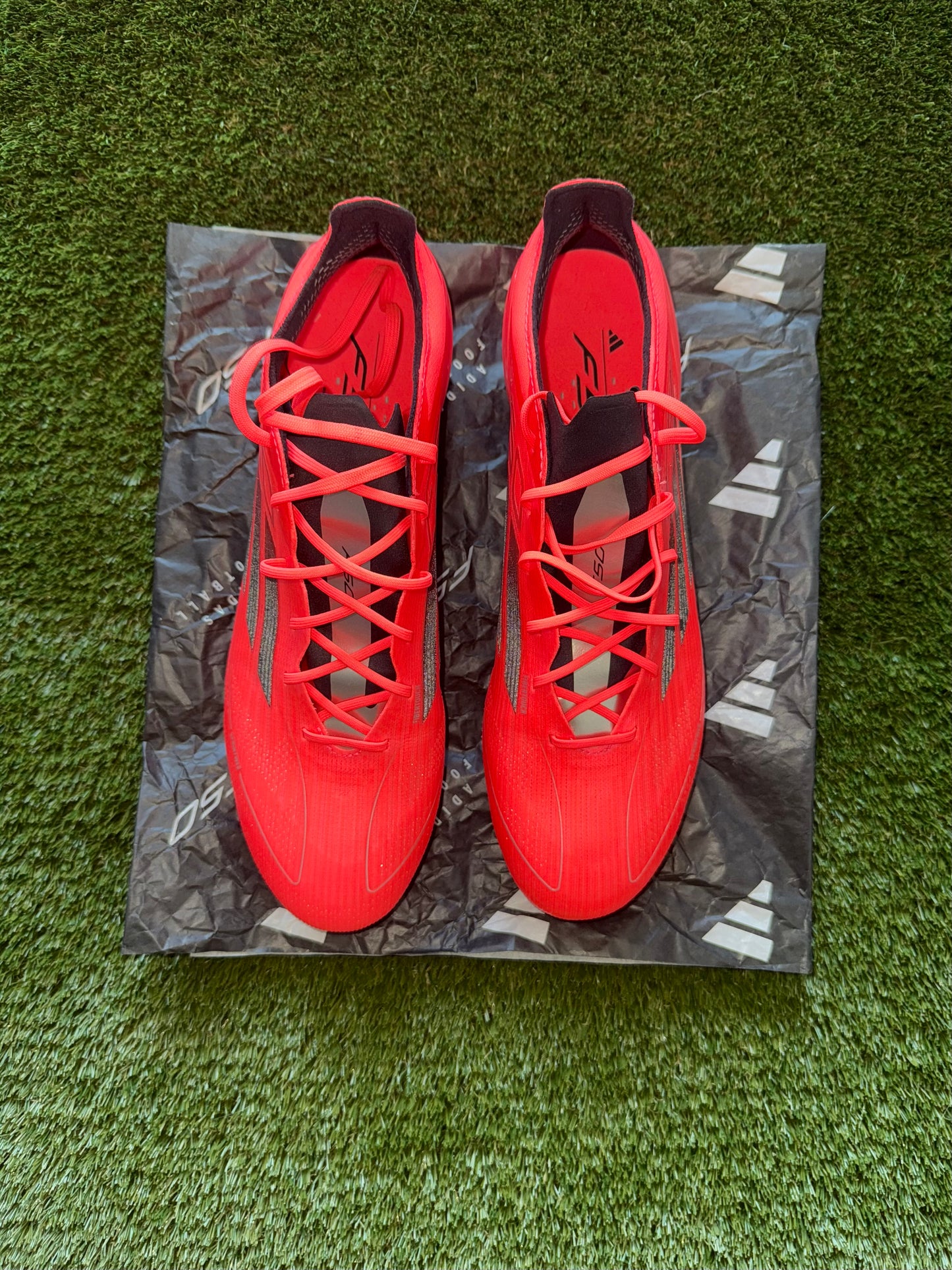 Adidas F50 Elite SG Turbo Aura Black/Platinum Metallic