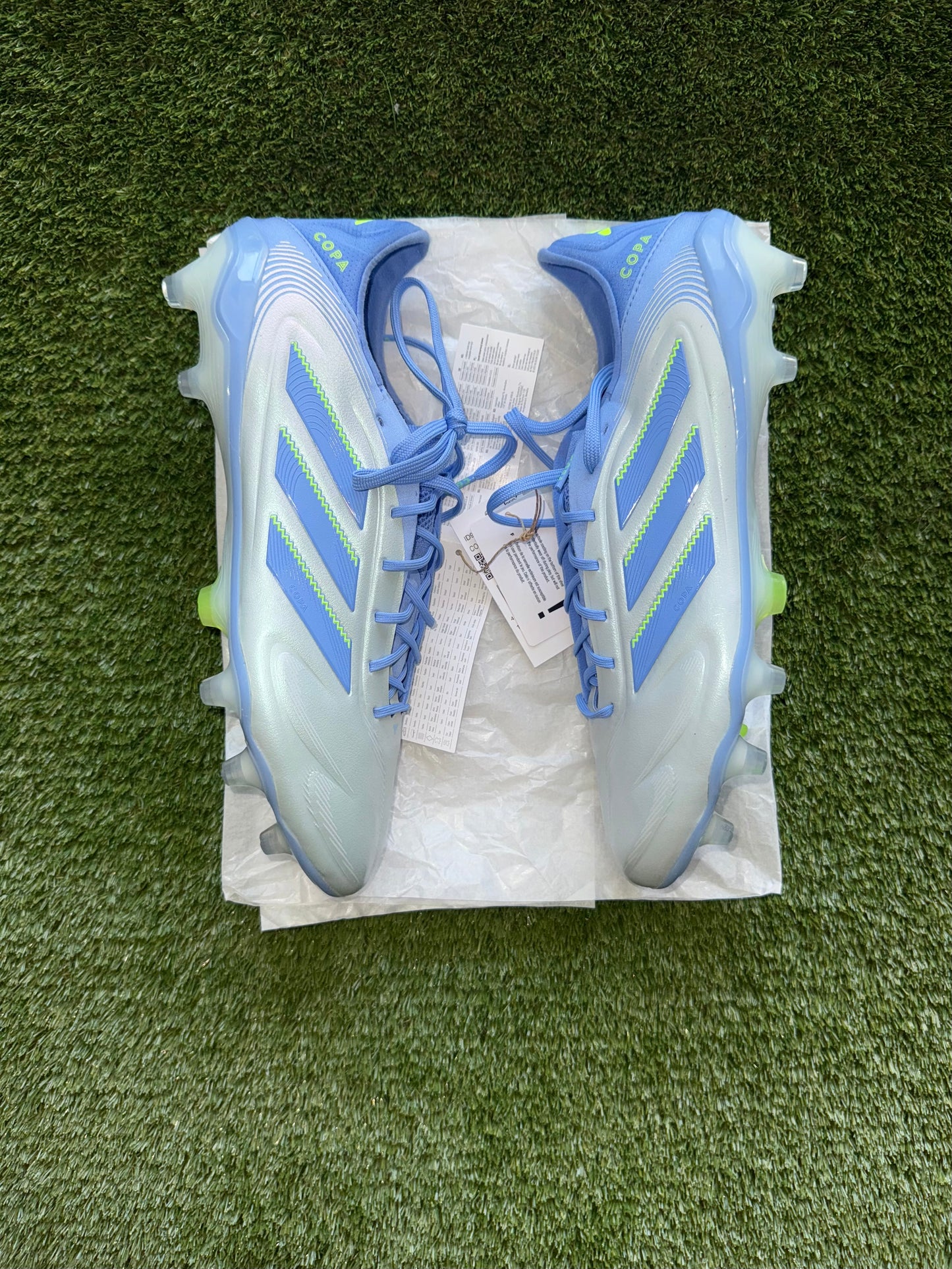 Adidas Copa Pure 3 Elite FG Halo Blue/Silver Lucid Lemon