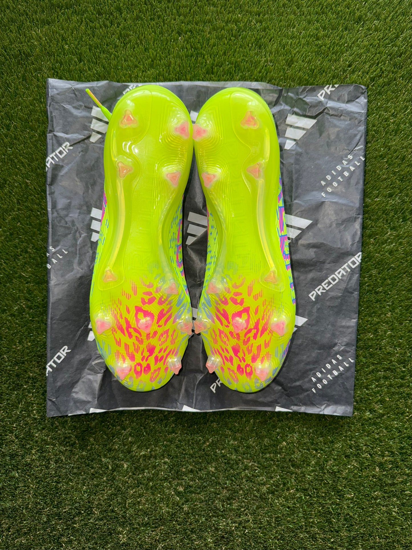 Adidas Predator Elite FG Laced Lucid Lemon/Pink/Blue