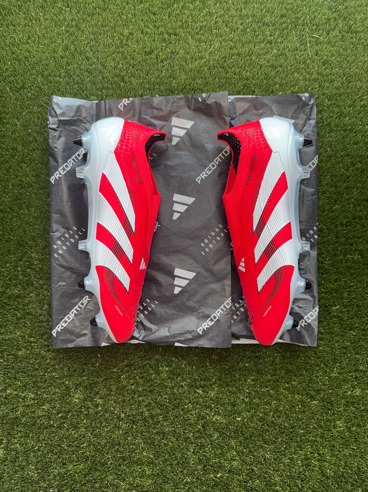 Adidas Predator Elite Laceless Lucid Red SG