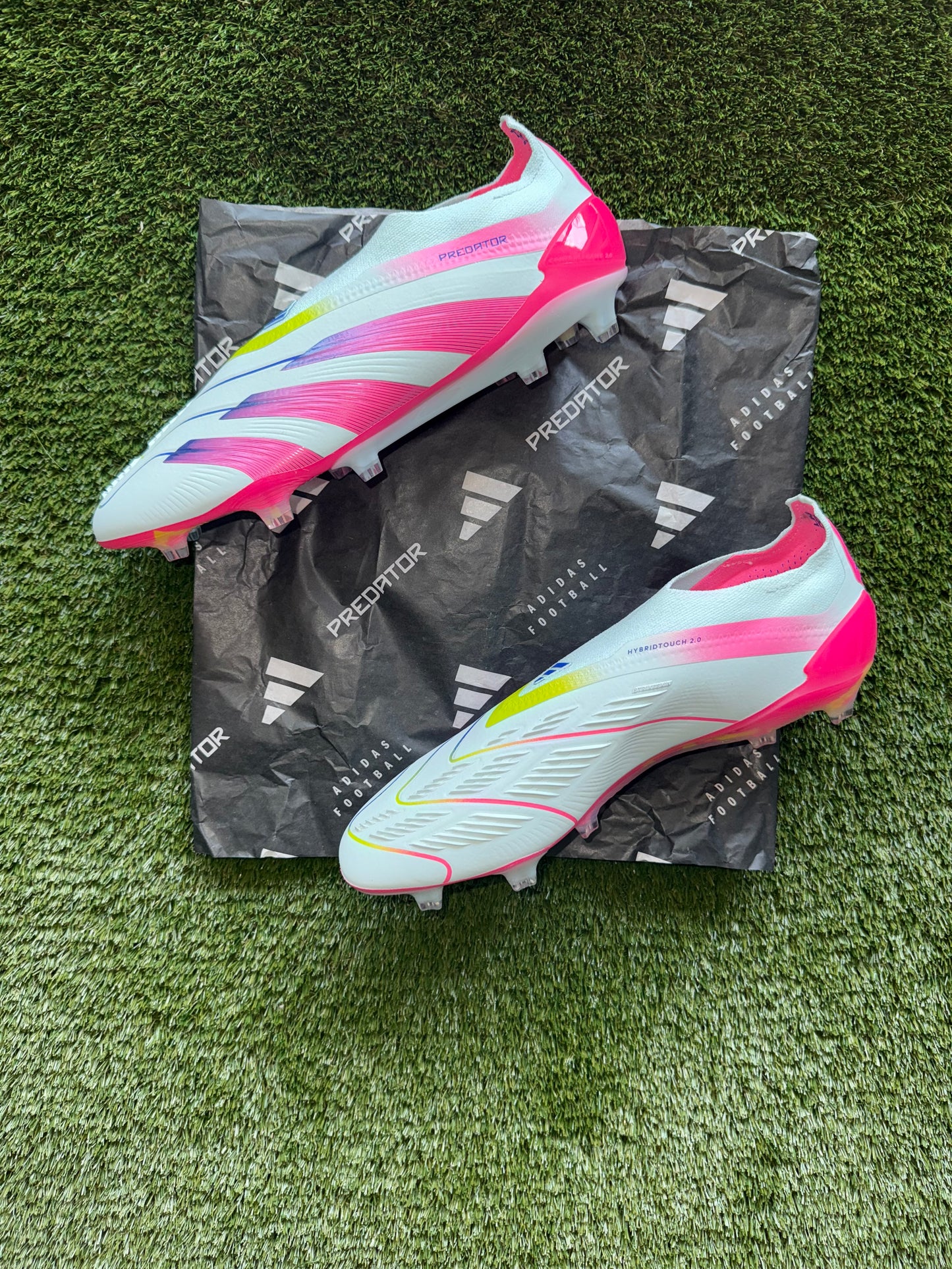 Adidas Predator Elite Laceless FG Almost Blue/Lucid Pink