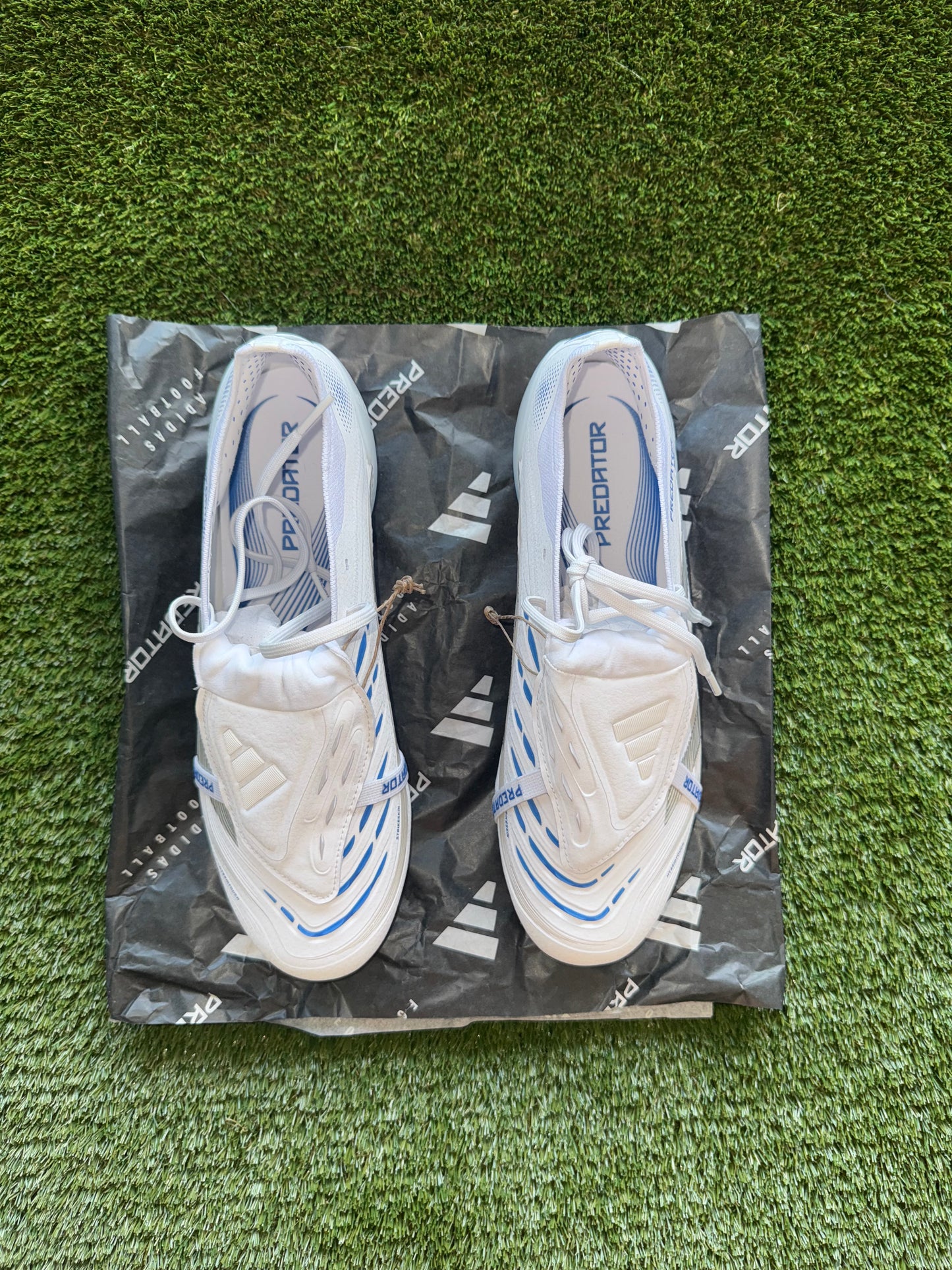 Adidas Predator Elite Full Tongue White/BLUE