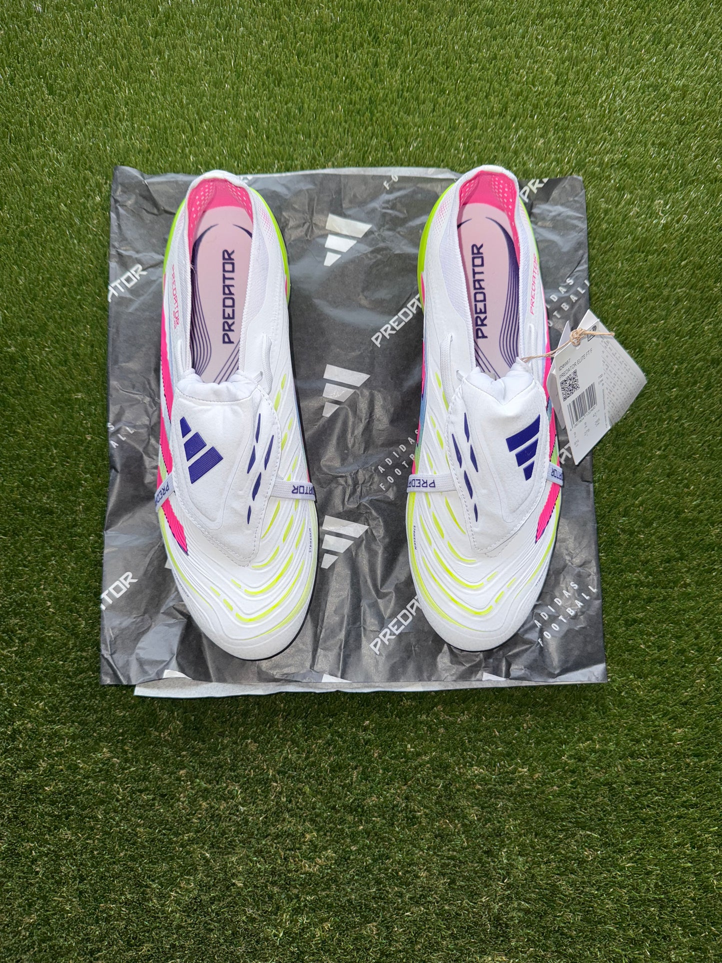 Adidas Predator Elite FullTongue FG White/Lucid Pink/Lucid Lemon