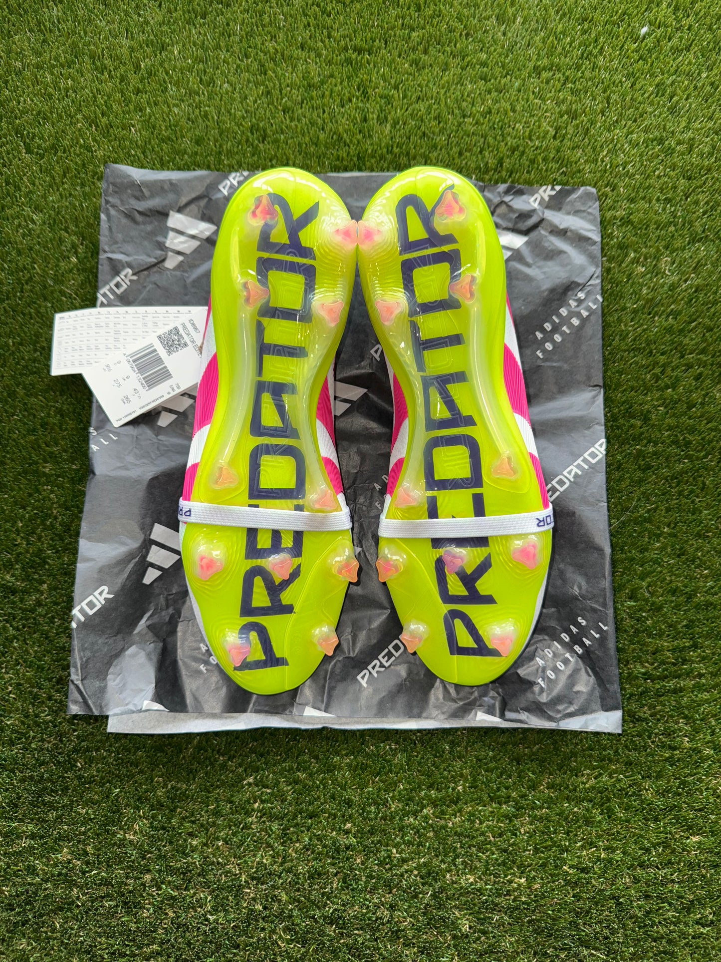 Adidas Predator Elite FullTongue FG White/Lucid Pink/Lucid Lemon