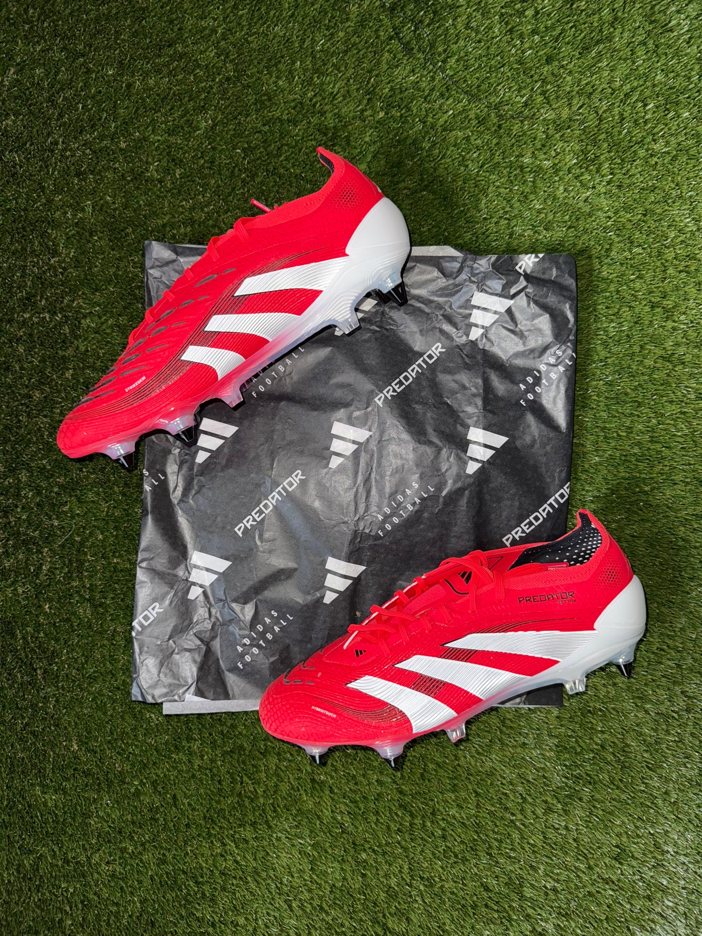 Adidas Predator Elite SG Laced Lucid Red