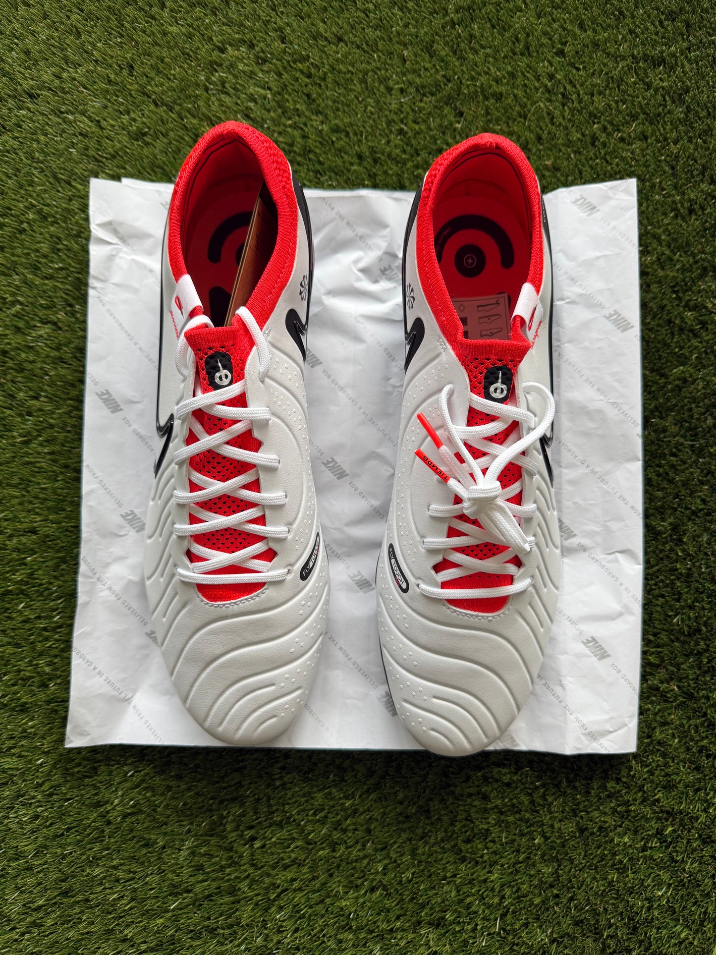 Nike Tiempo Legend Elite FG White/Black/Bright Crimson