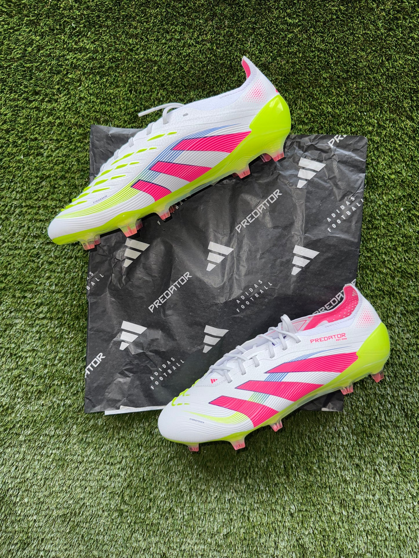 Adidas Predator Elite FG Laced White/Lucid Pink/Lucid Lemon