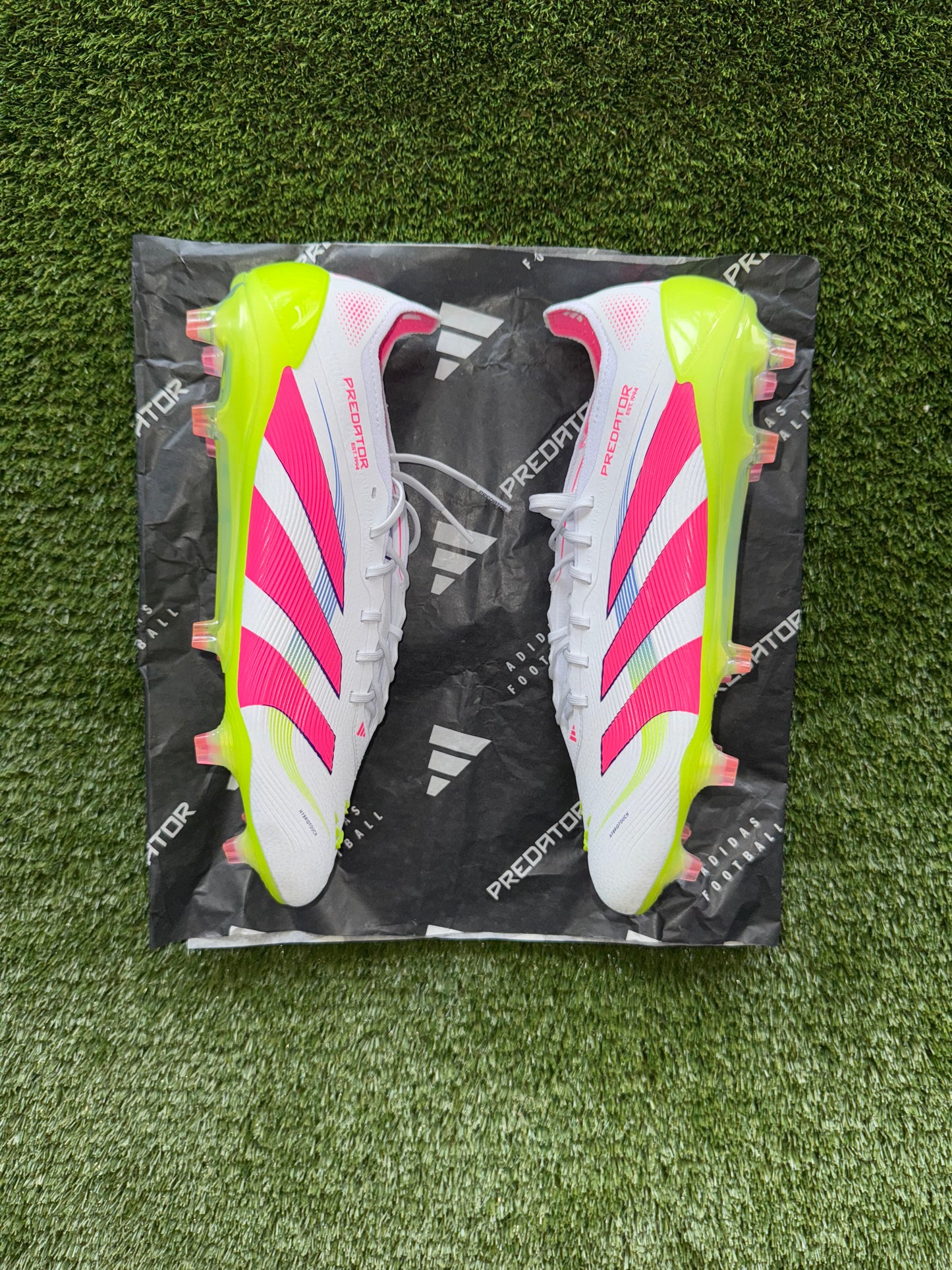 Adidas Predator Elite FG Laced White/Lucid Pink/Lucid Lemon