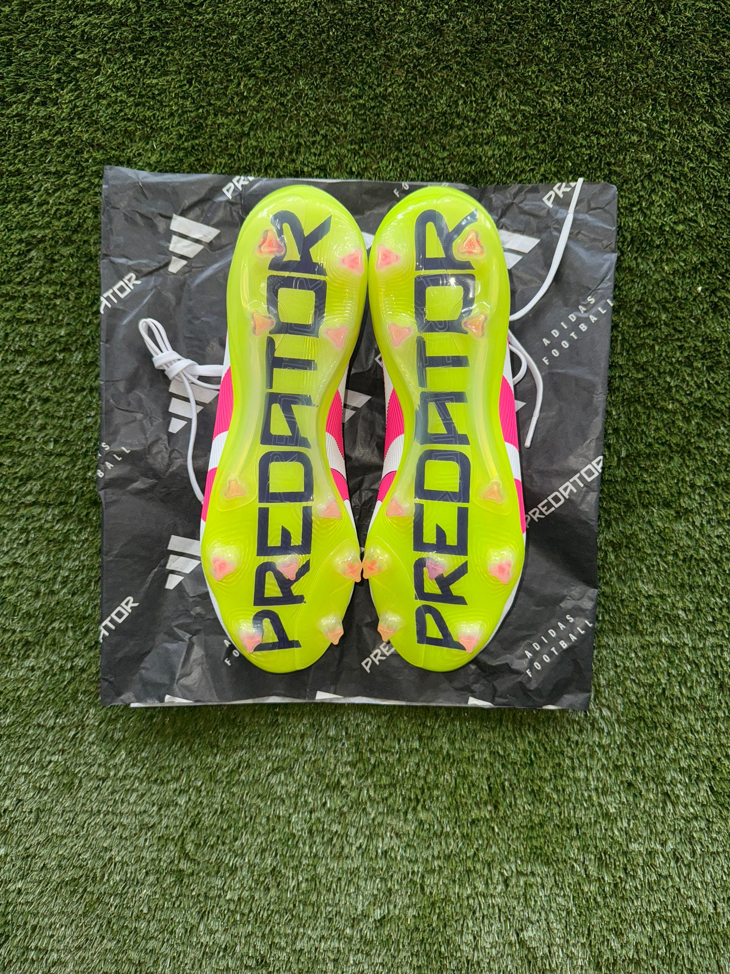 Adidas Predator Elite FG Laced White/Lucid Pink/Lucid Lemon