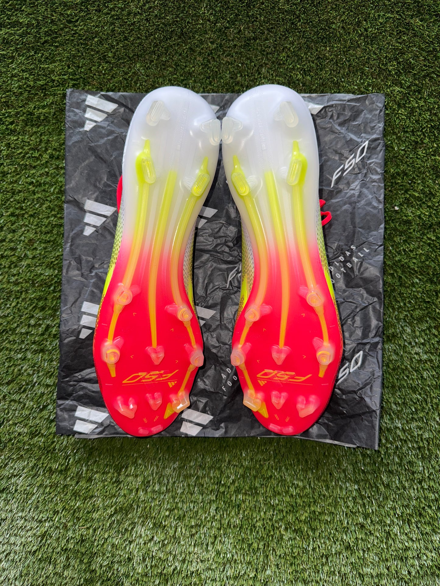 Adidas F50 Elite FG Laced Solar pack Red/White/Yellow