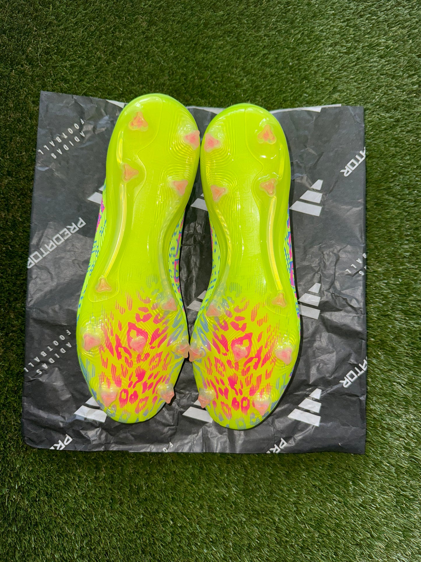 Adidas Predator Elite Laceless FG Lucid Lemon/Pink/Blue