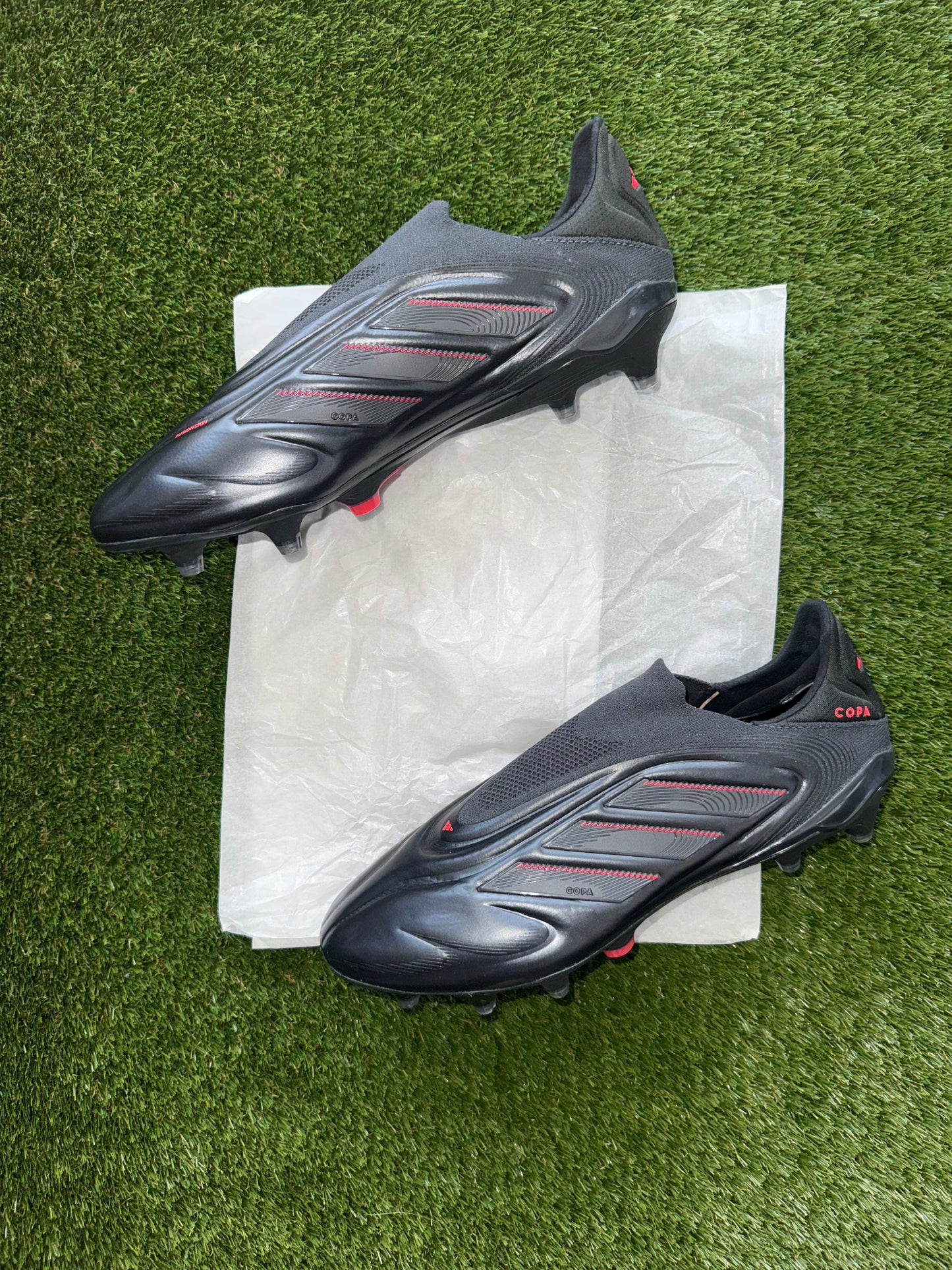Adidas Copa Pure 3 LL FG Black Carbon/Lucid Red