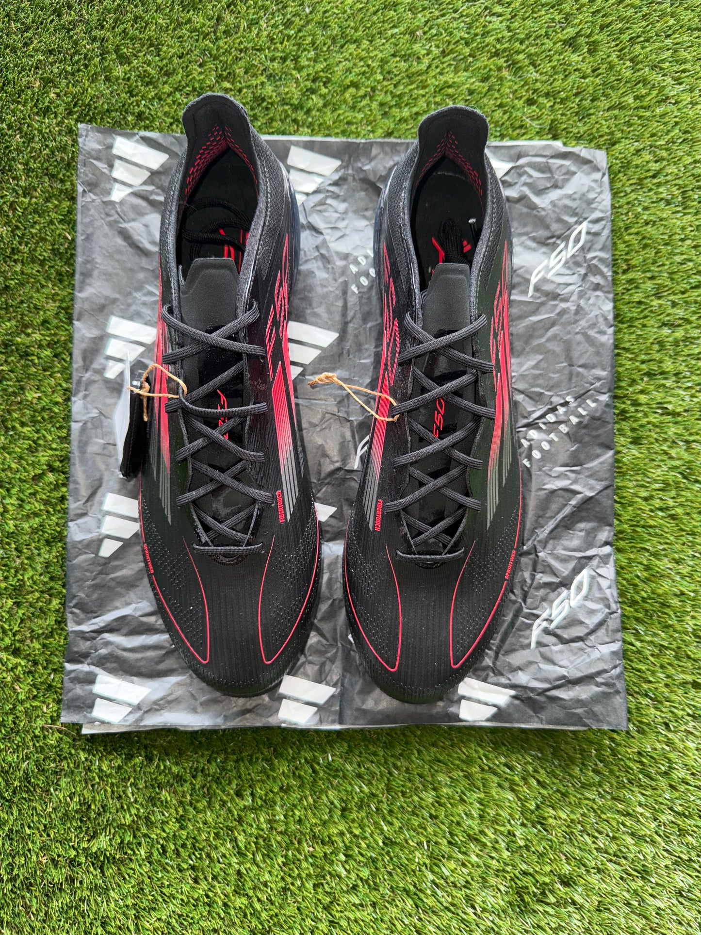 Adidas F50 ELITE SG Black/Iron/Lucid Red