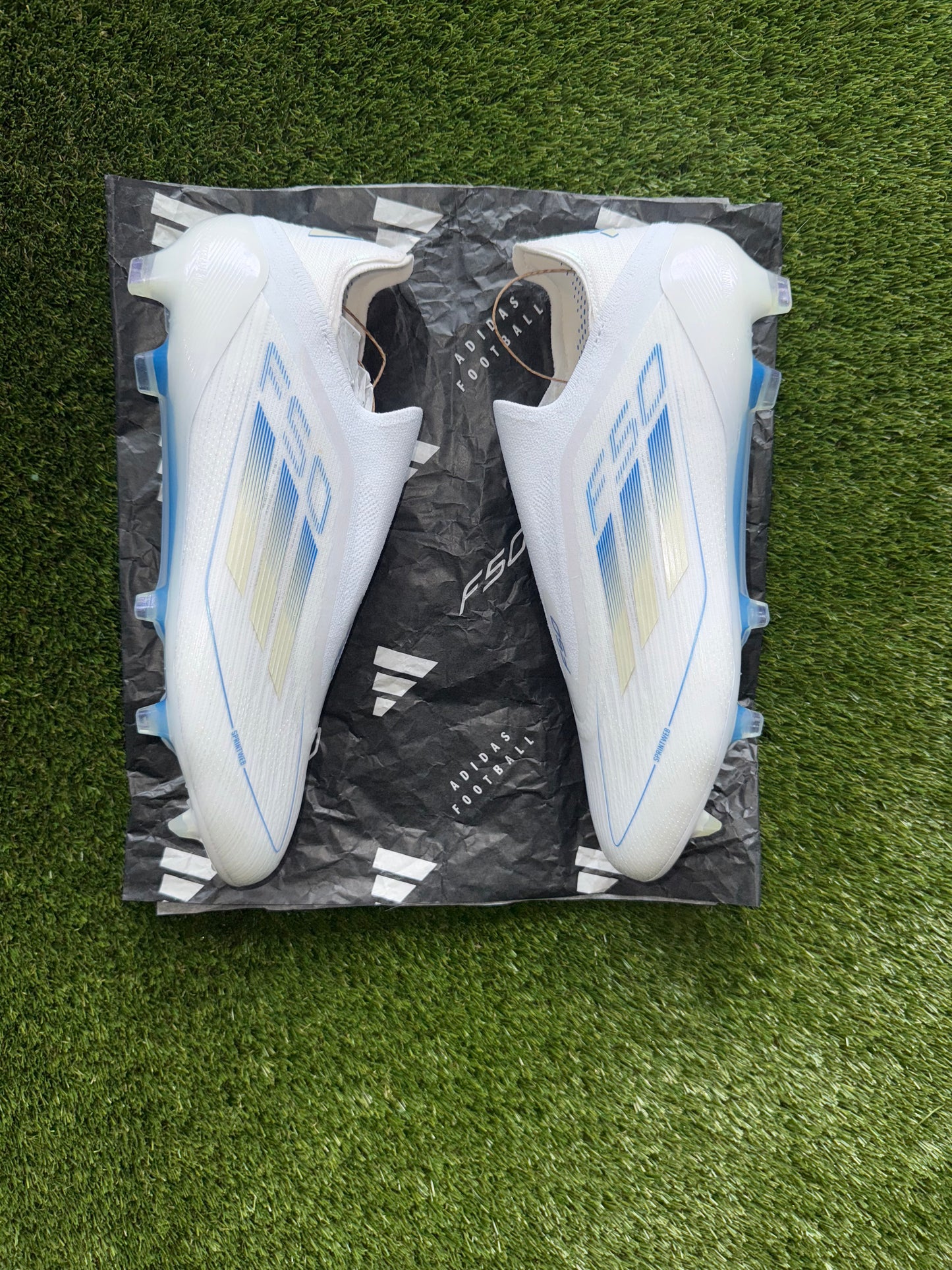 Adidas F50 Elite LL FG Polar Pack White/Blue