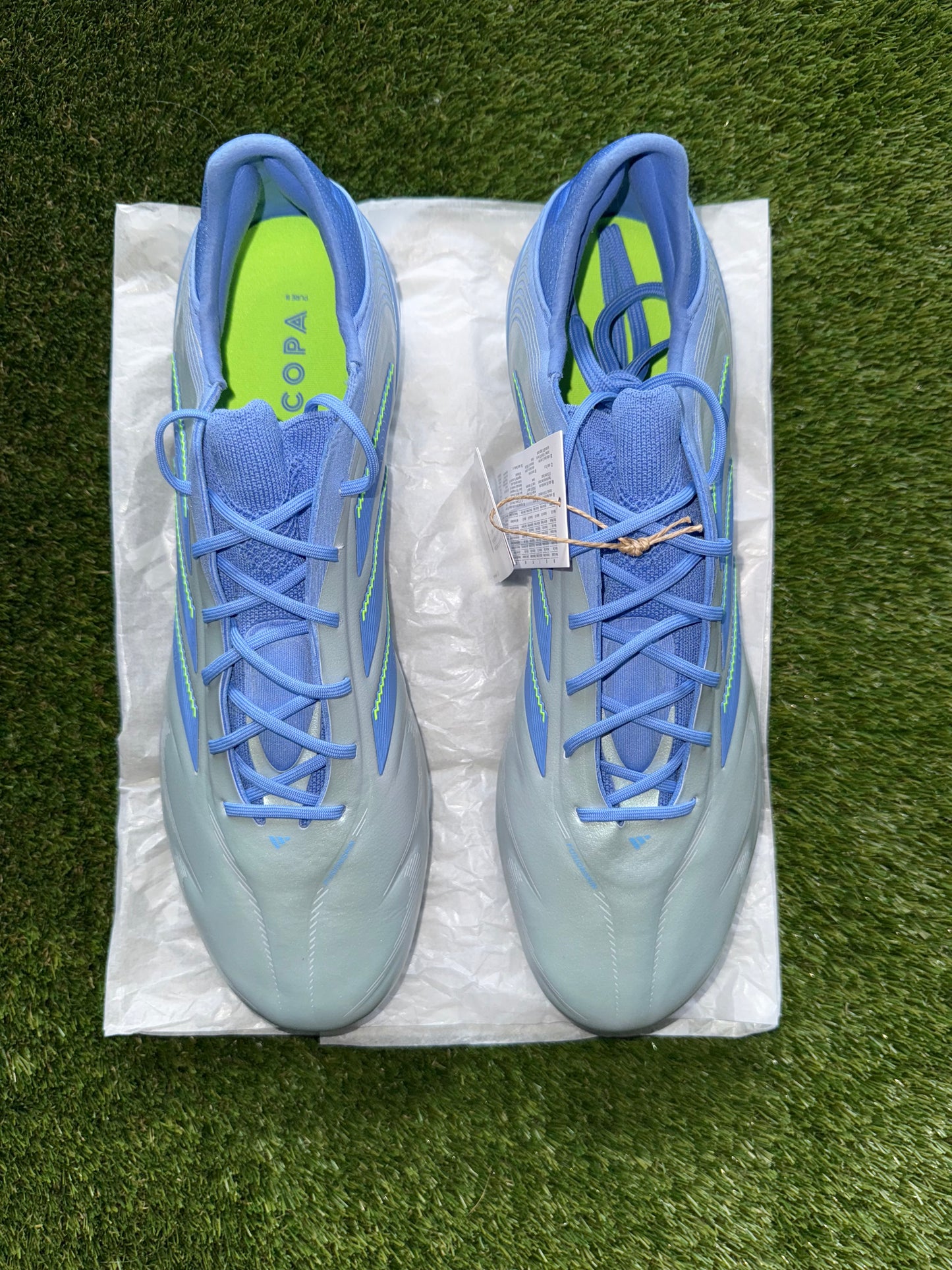 Adidas Copa Pure 3 Elite SG Halo Blue/Silver Lucid Lemon