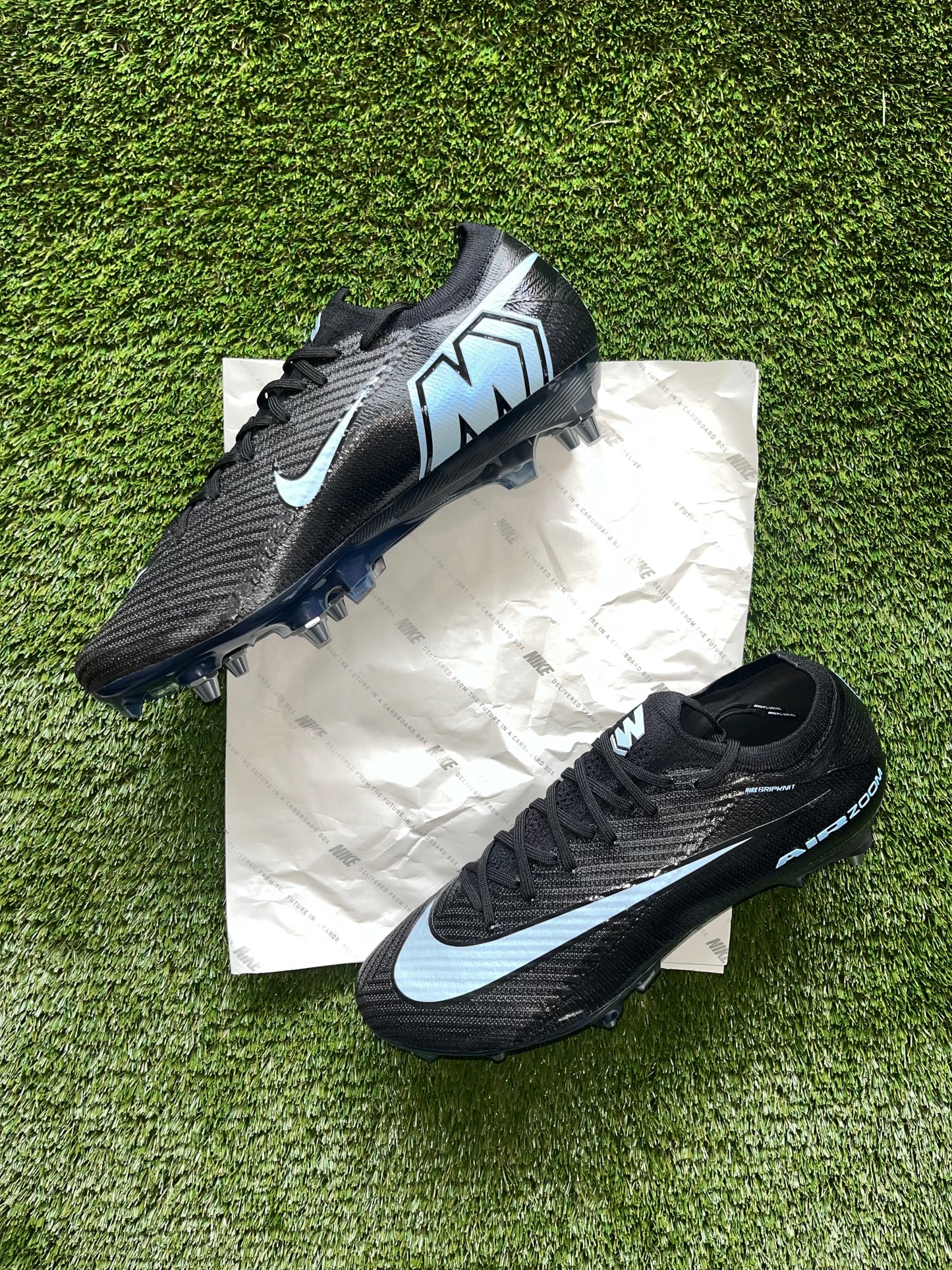 Nike Air Zoom Mercurial Vapor 16 Elite SG-Pro Black/Ice Blue