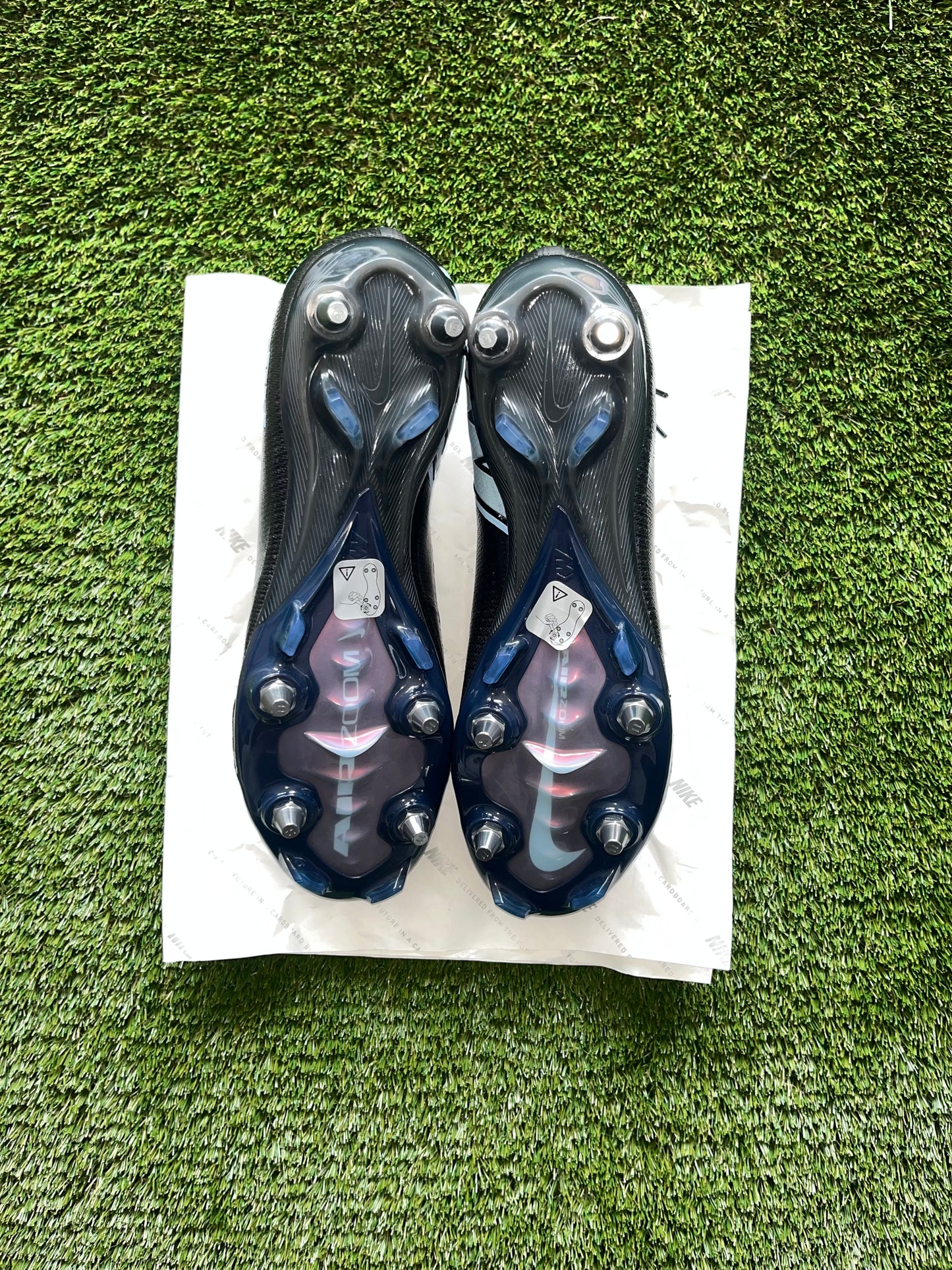 Nike Air Zoom Mercurial Vapor 16 Elite SG-Pro Black/Ice Blue