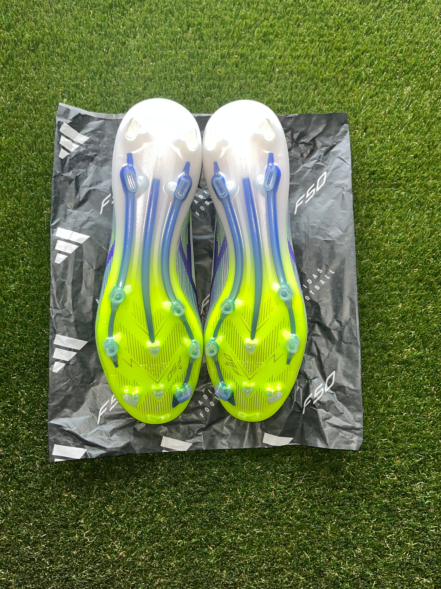 Adidas F50 Elite Laceless FG Purple Rush/White/Lucid Lemon