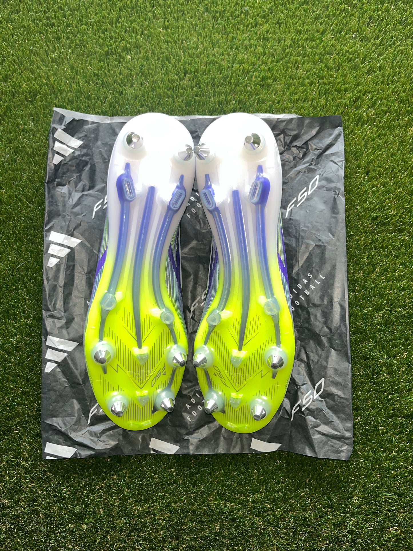 Adidas F50 Elite Laceless SG Purple Rush/White/Lucid Lemon