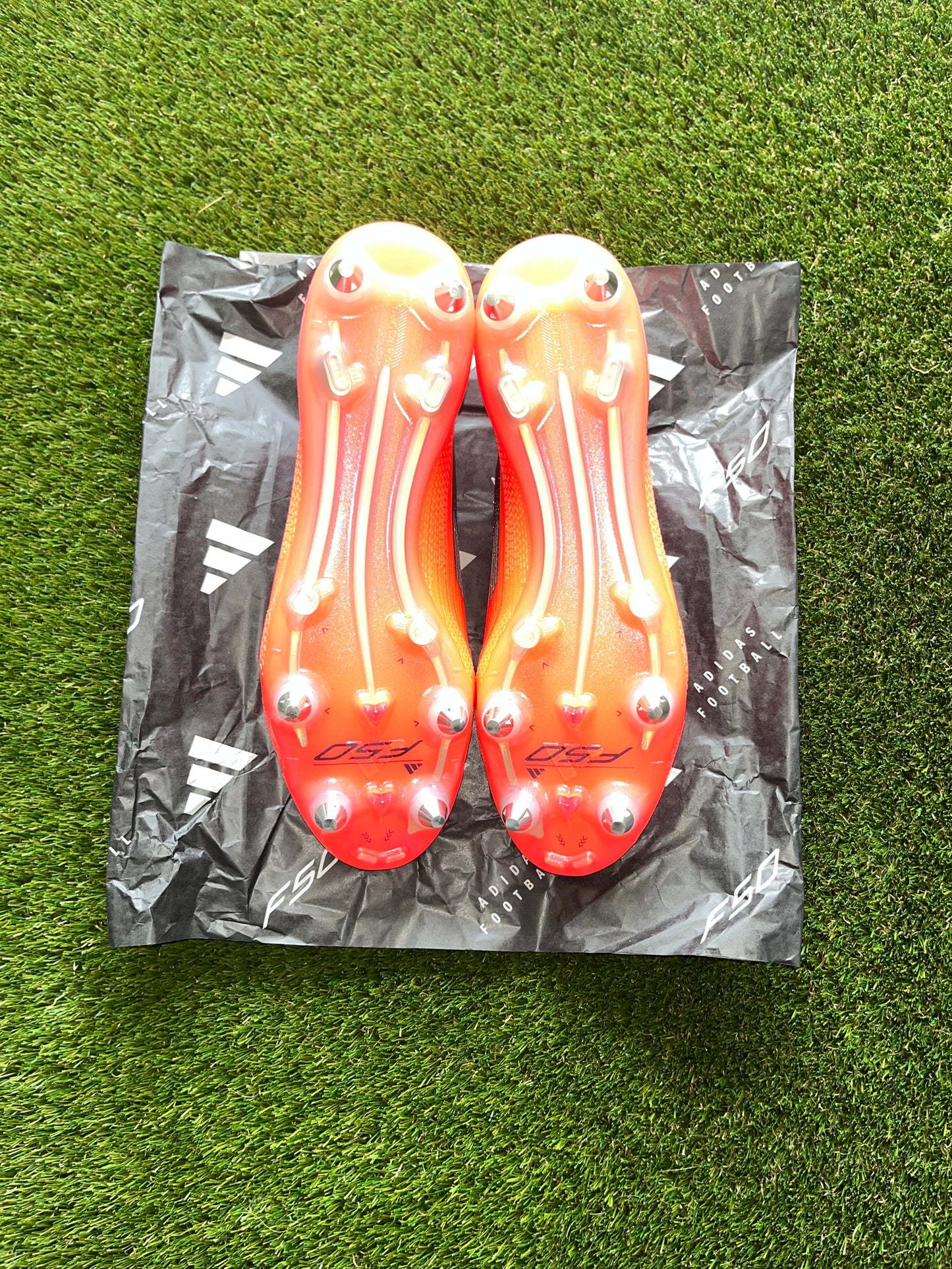 Adidas F50 Elite Laceless SG Turbo/Black