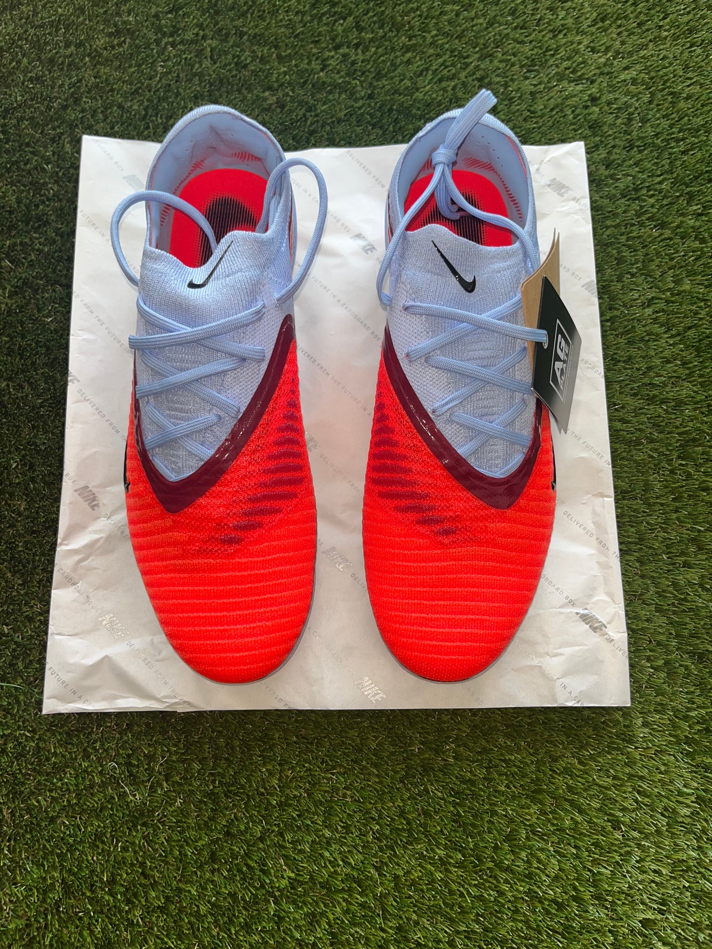Nike Phantom 6 Elite Low AG-Pro Royal Tint/Grey/Bright Crimson Orange