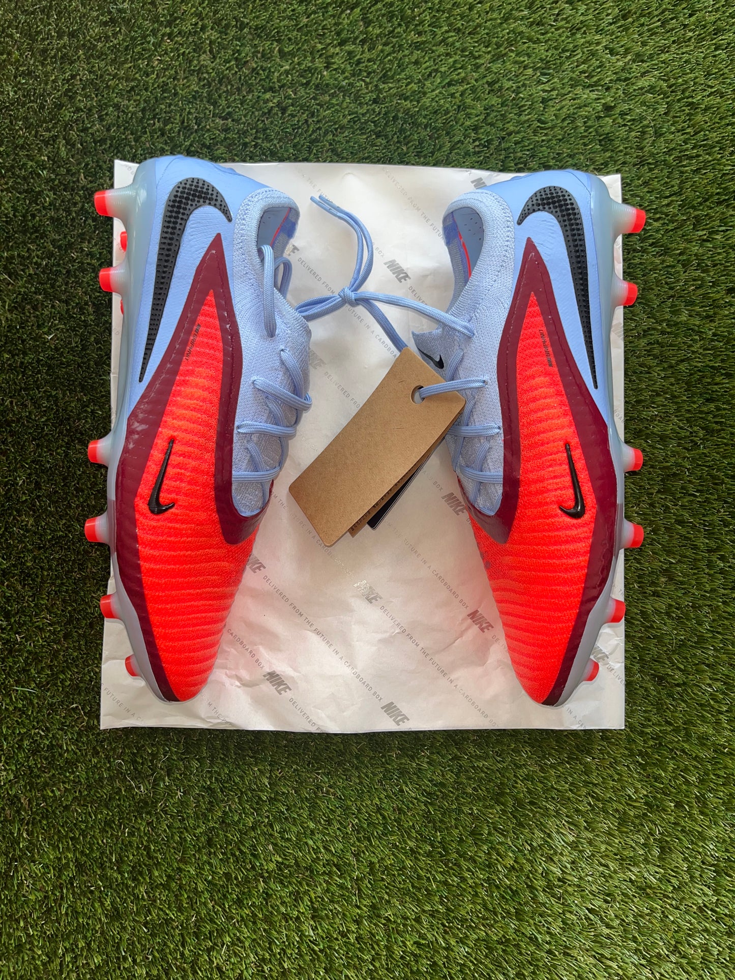 Nike Phantom 6 Elite Low AG-Pro Royal Tint/Grey/Bright Crimson Orange