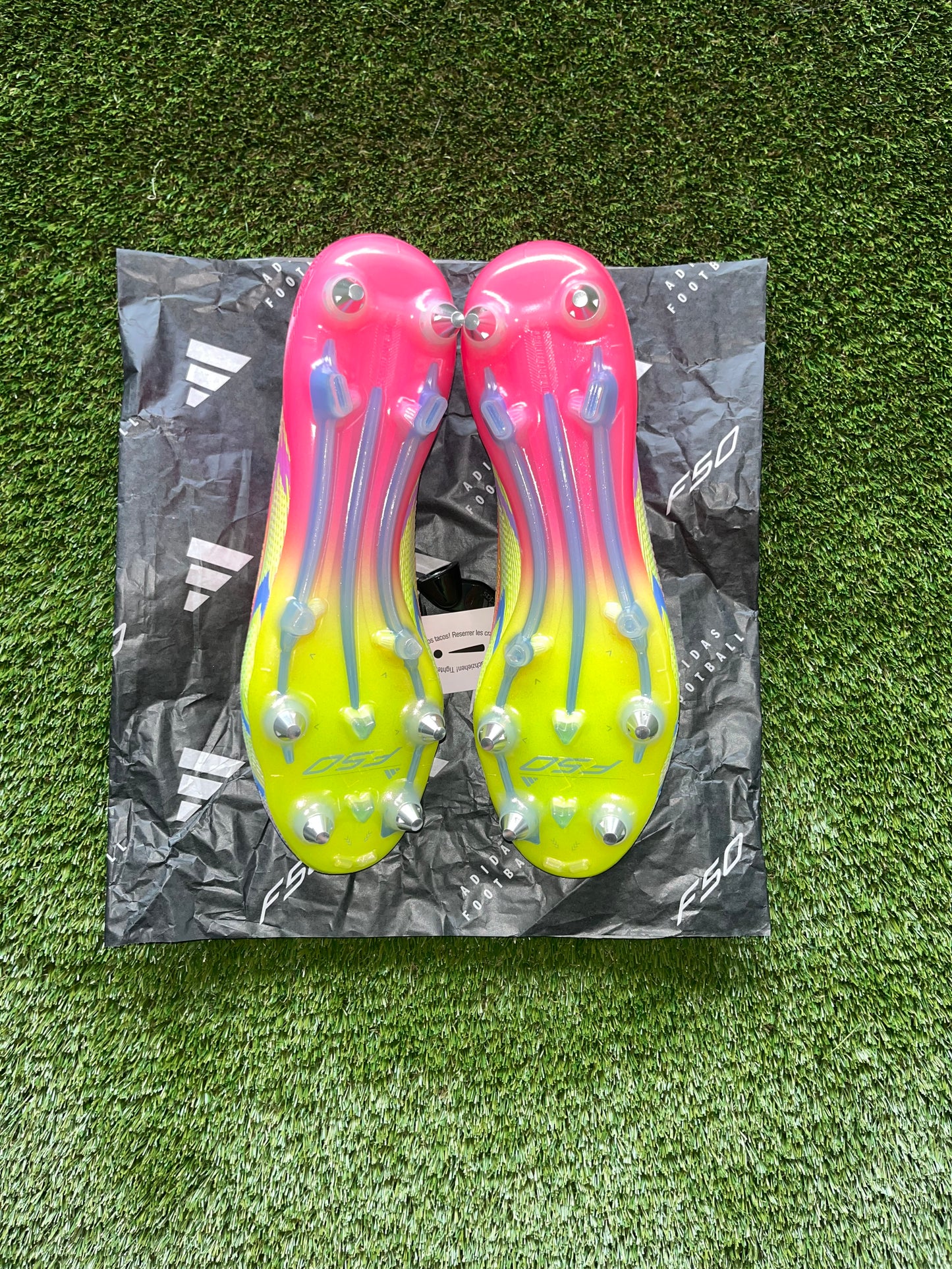 Adidas F50 Elite Laced SG Lucid Pink/ Lucid Lemon/ Blue Fusion