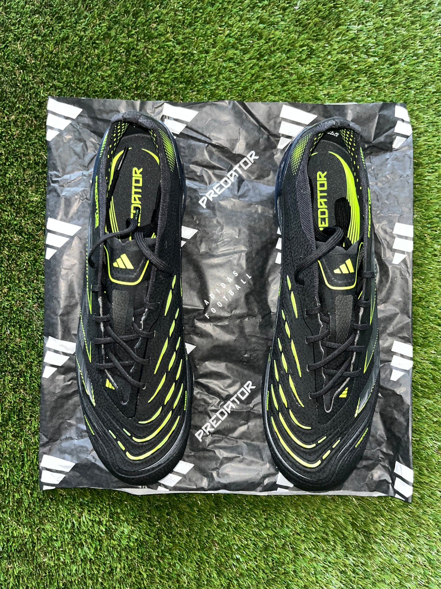 Adidas Predator Elite Firm Ground Black/Lucid Lemon