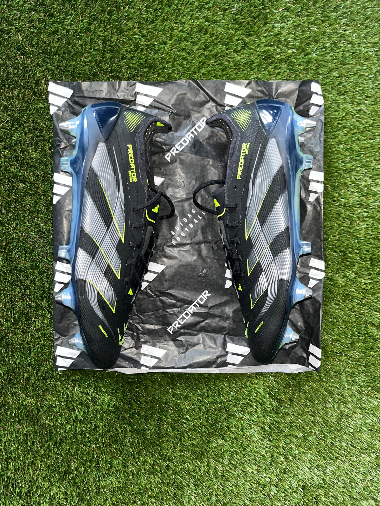Adidas Predator Elite Firm Ground Black/Lucid Lemon