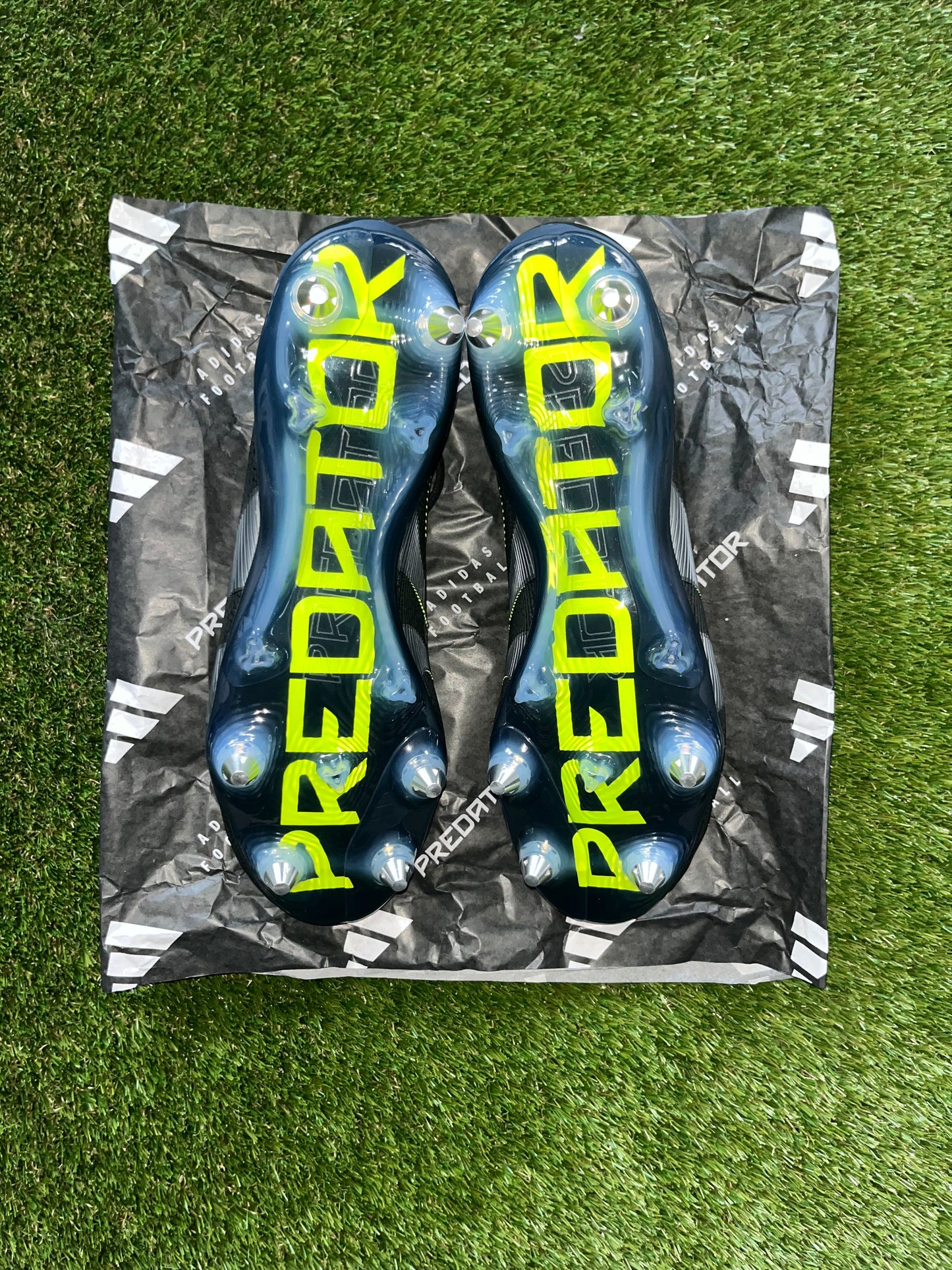 Adidas Predator Elite Firm Ground Black/Lucid Lemon