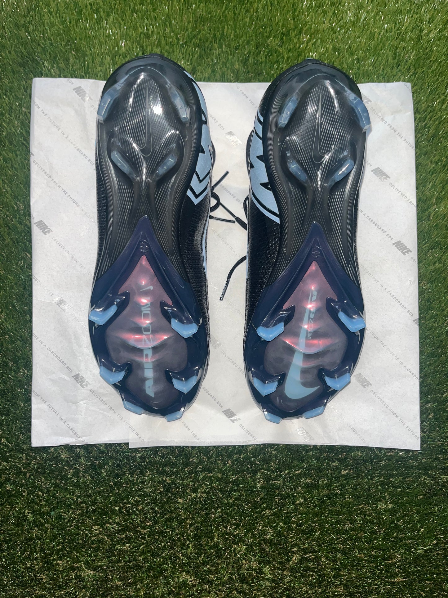 Nike Air Zoom Mercurial Vapor Superfly Elite FG Black/Ice Blue
