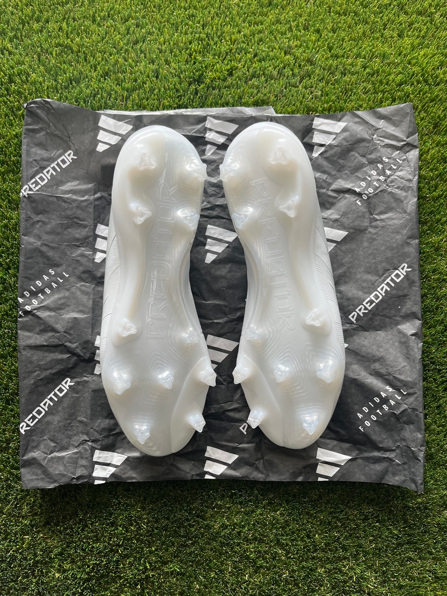 Adidas Predator Elite Firm Ground Laceless White/Silver