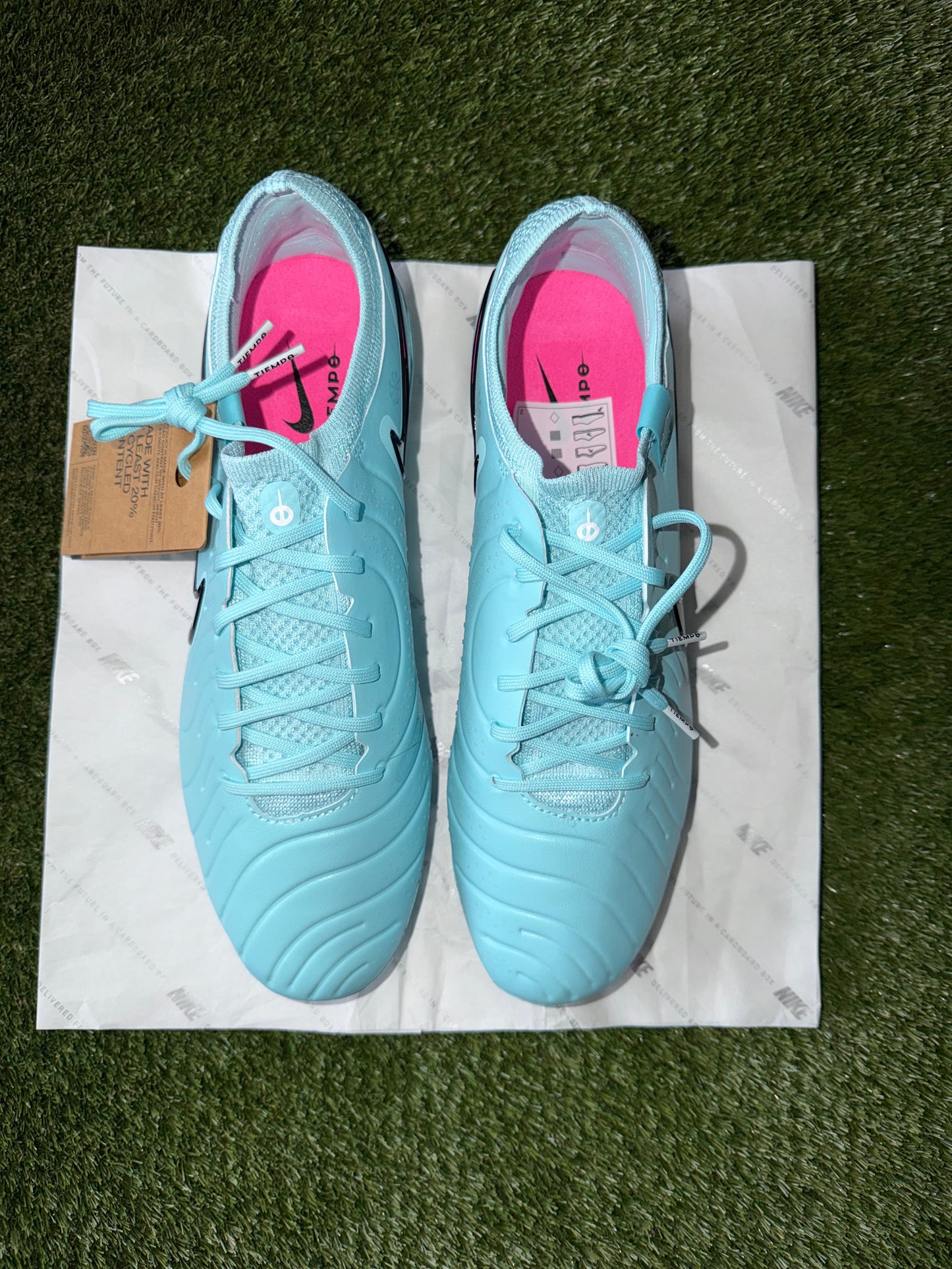 Nike Tiempo Legend 10 Elite Firm Ground Light Blue/Turquoise