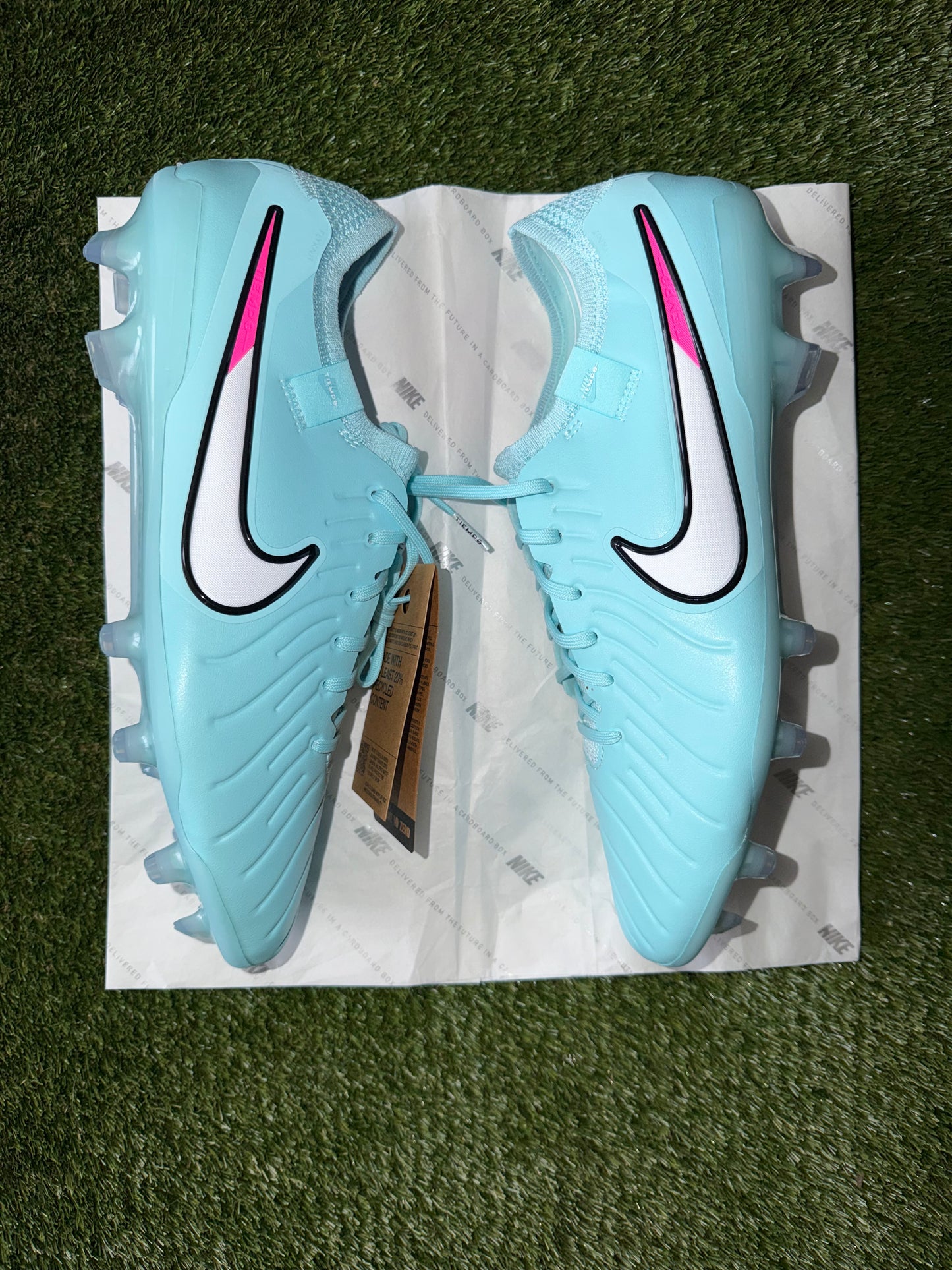 Nike Tiempo Legend 10 Elite Firm Ground Light Blue/Turquoise