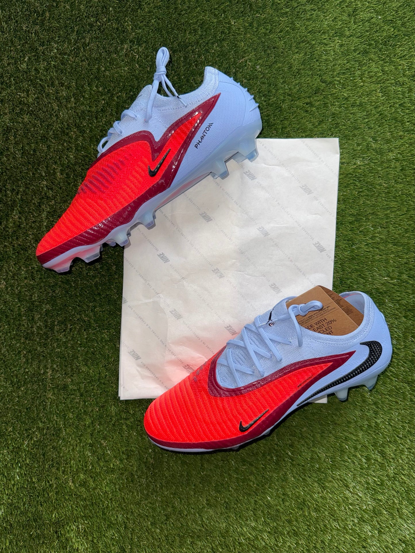 Nike Phantom 6 Elite Low FG Royal Tint/Bright Crimson Orange/Grey