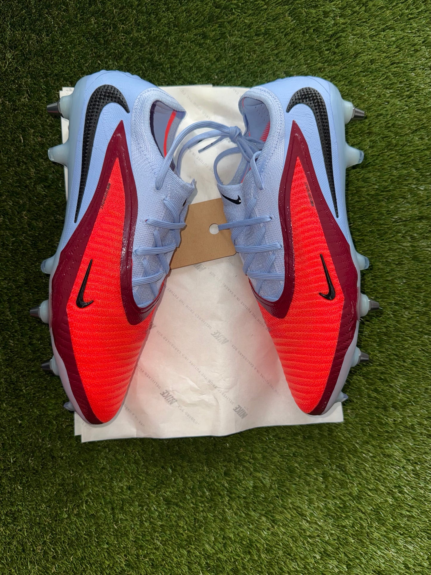 Nike Phantom 6 Elite Low SG Royal Tint/Bright Crimson Orange/Grey