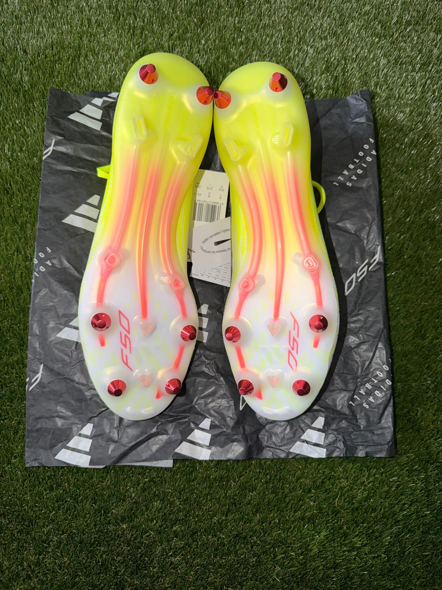 Adidas F50 Elite SG Solar Yellow / Black / White