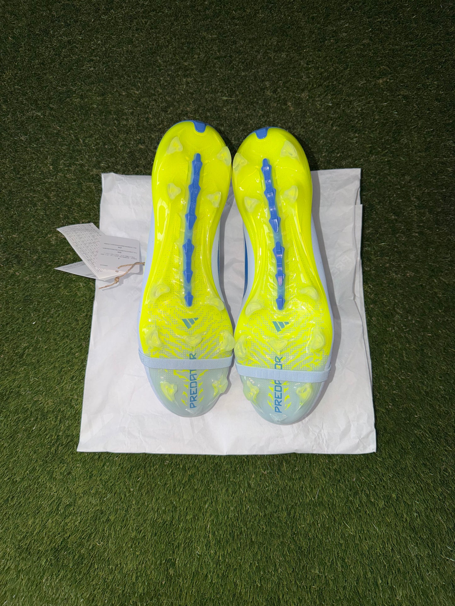 Adidas Predator Elite FT Firm Ground Sky Blue Solar Yellow