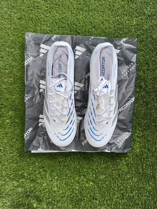 Adidas Predator Elite FG Laced White/Silver/Royal Blue
