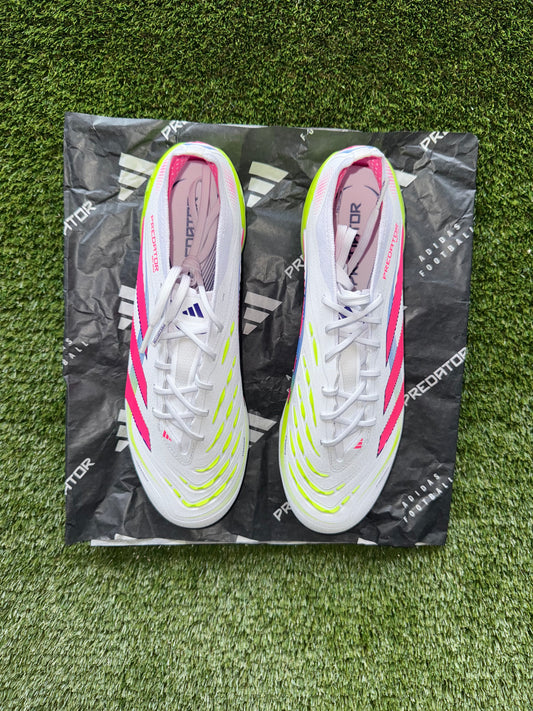 Adidas Predator Elite FG Laced White/Lucid Pink/Lucid Lemon