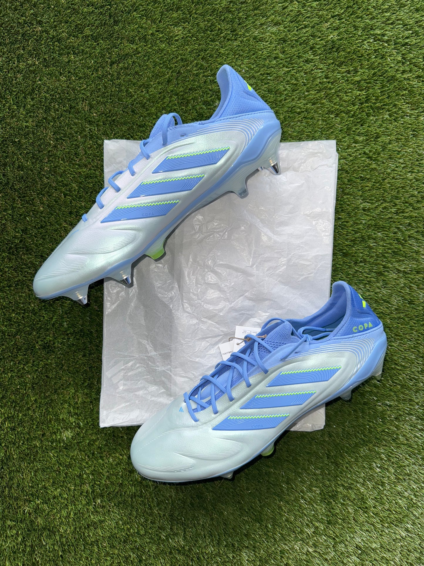 Adidas Copa Pure 3 Elite SG Halo Blue/Silver Lucid Lemon