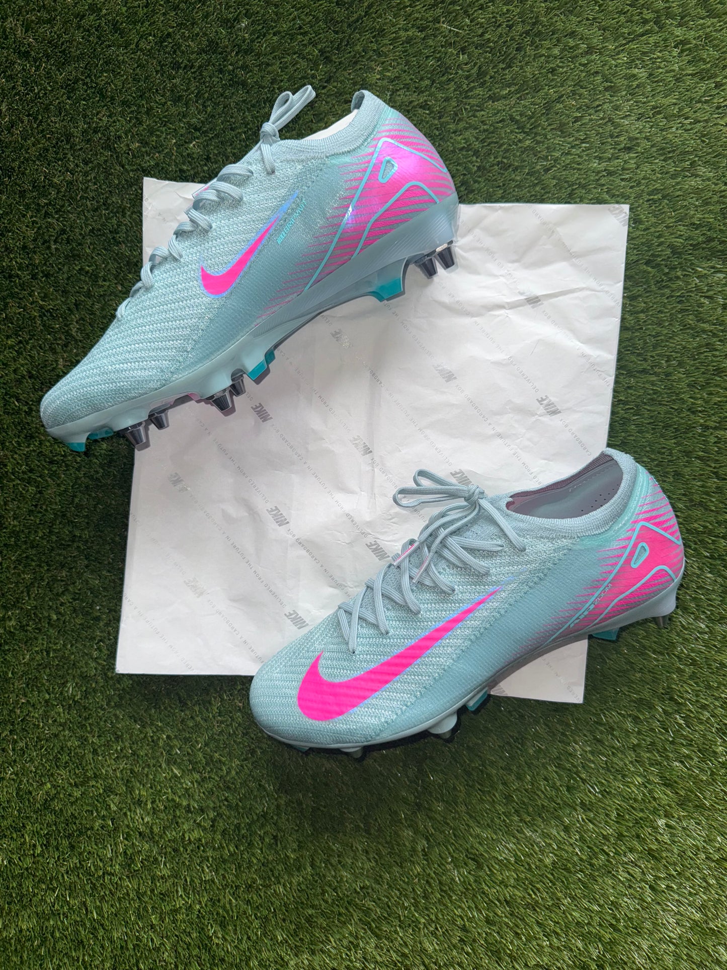 Nike Air Zoom Mercurial Vapor XVI SG Player Edition Elite Ocean Cube/ Pink Blast