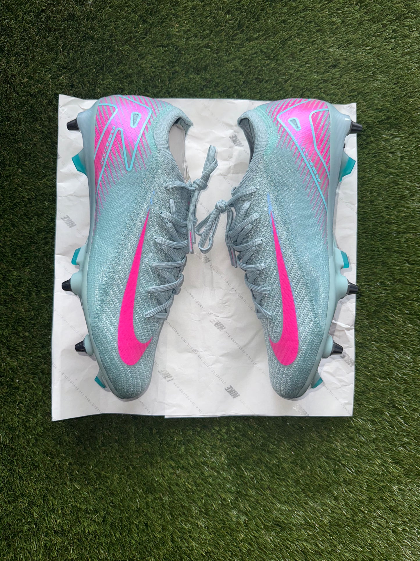 Nike Air Zoom Mercurial Vapor XVI SG Player Edition Elite Ocean Cube/ Pink Blast