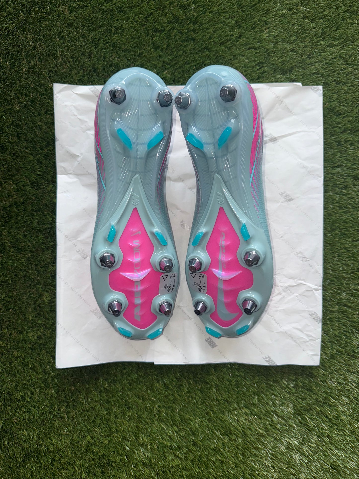 Nike Air Zoom Mercurial Vapor XVI SG Player Edition Elite Ocean Cube/ Pink Blast