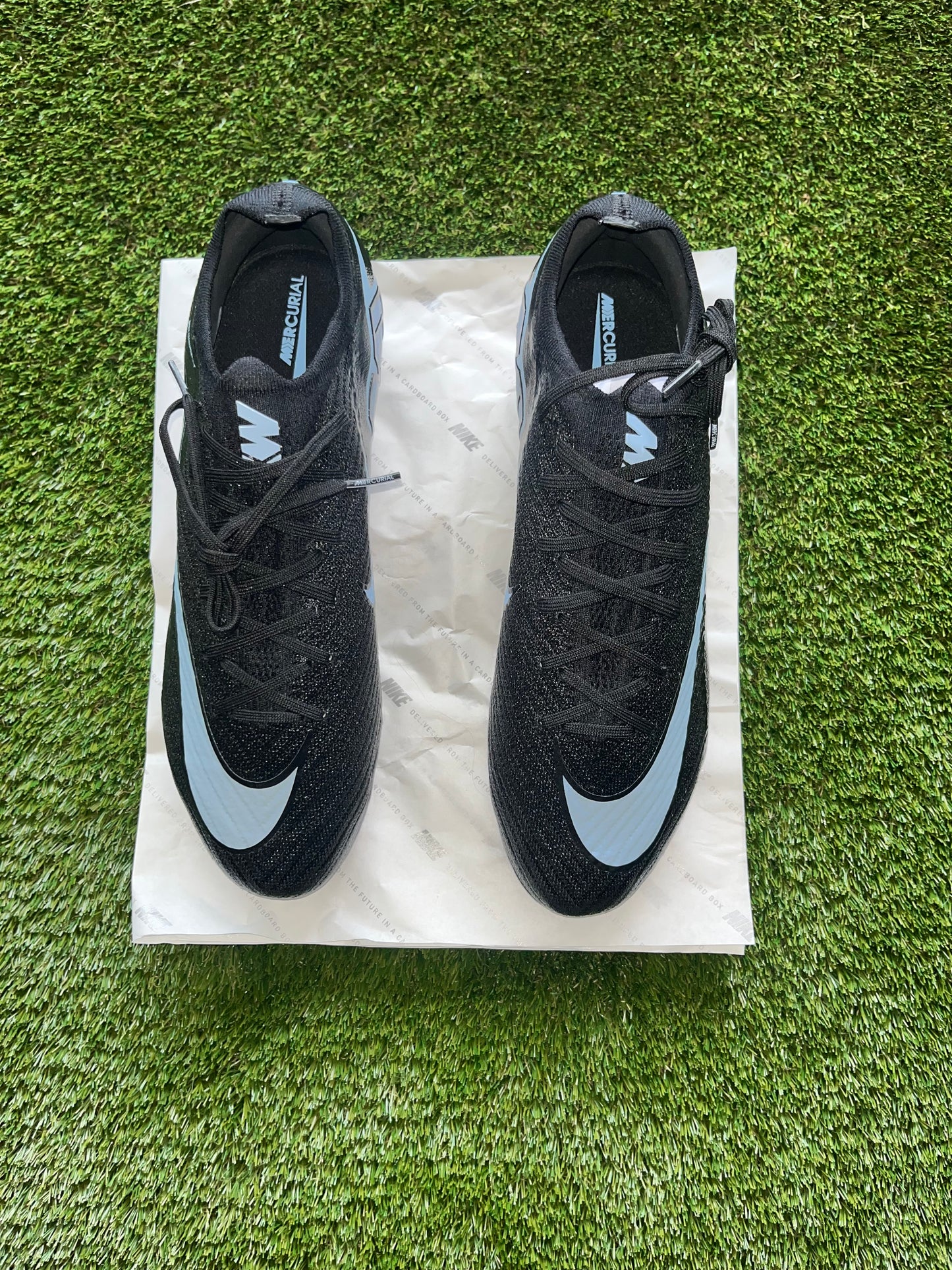 Nike Air Zoom Mercurial Vapor 16 Elite Black/Ice Blue Firm Ground