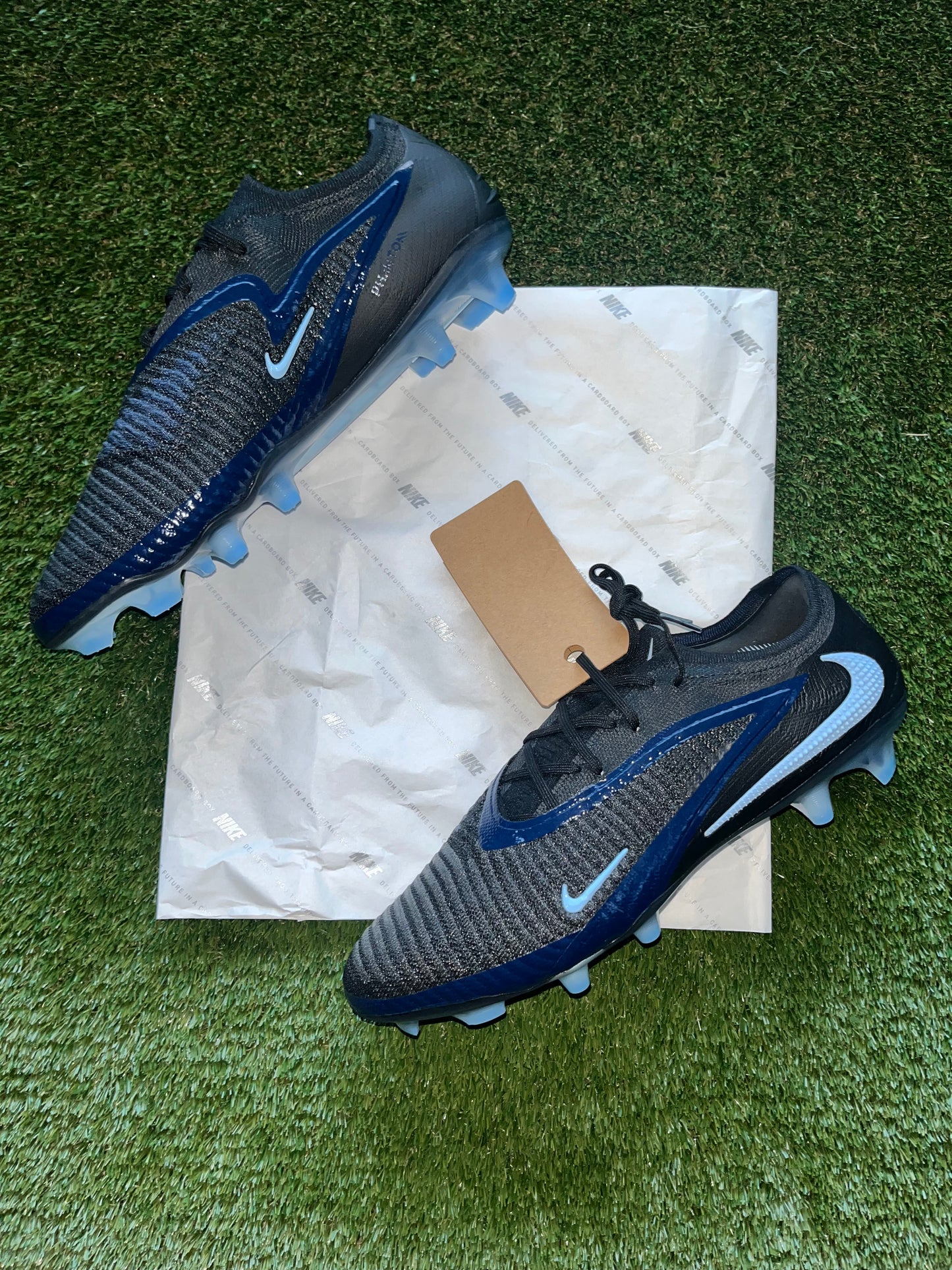 Nike Phantom 6 Elite Low FG Black/Blue