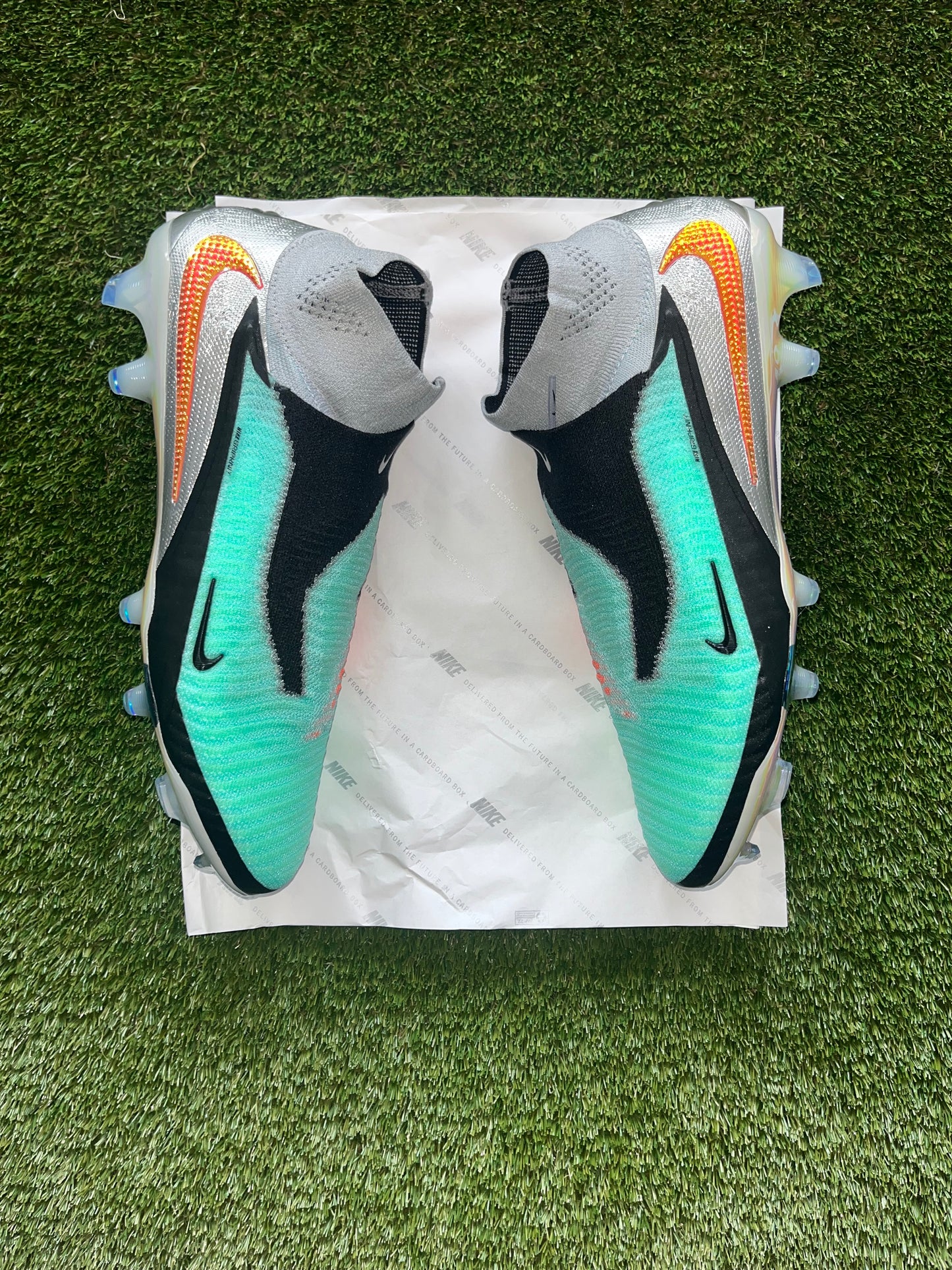 Nike Phantom 6 Elite High FG Turquoise/Black/Crimson