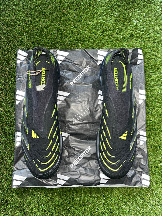 Adidas Predator Elite Laceless Soft Ground Black/Lucid Lemon