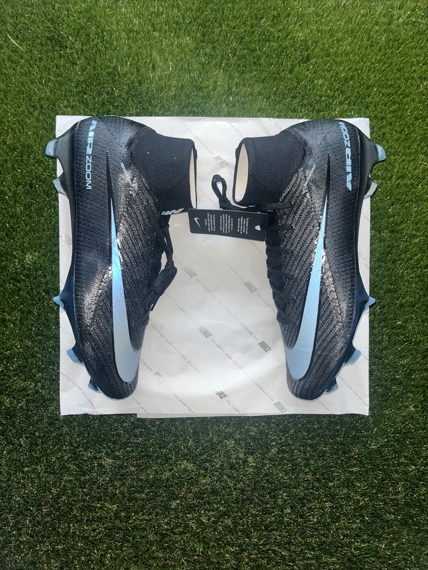 Nike Air Zoom Mercurial Vapor Superfly Elite FG Black/Ice Blue