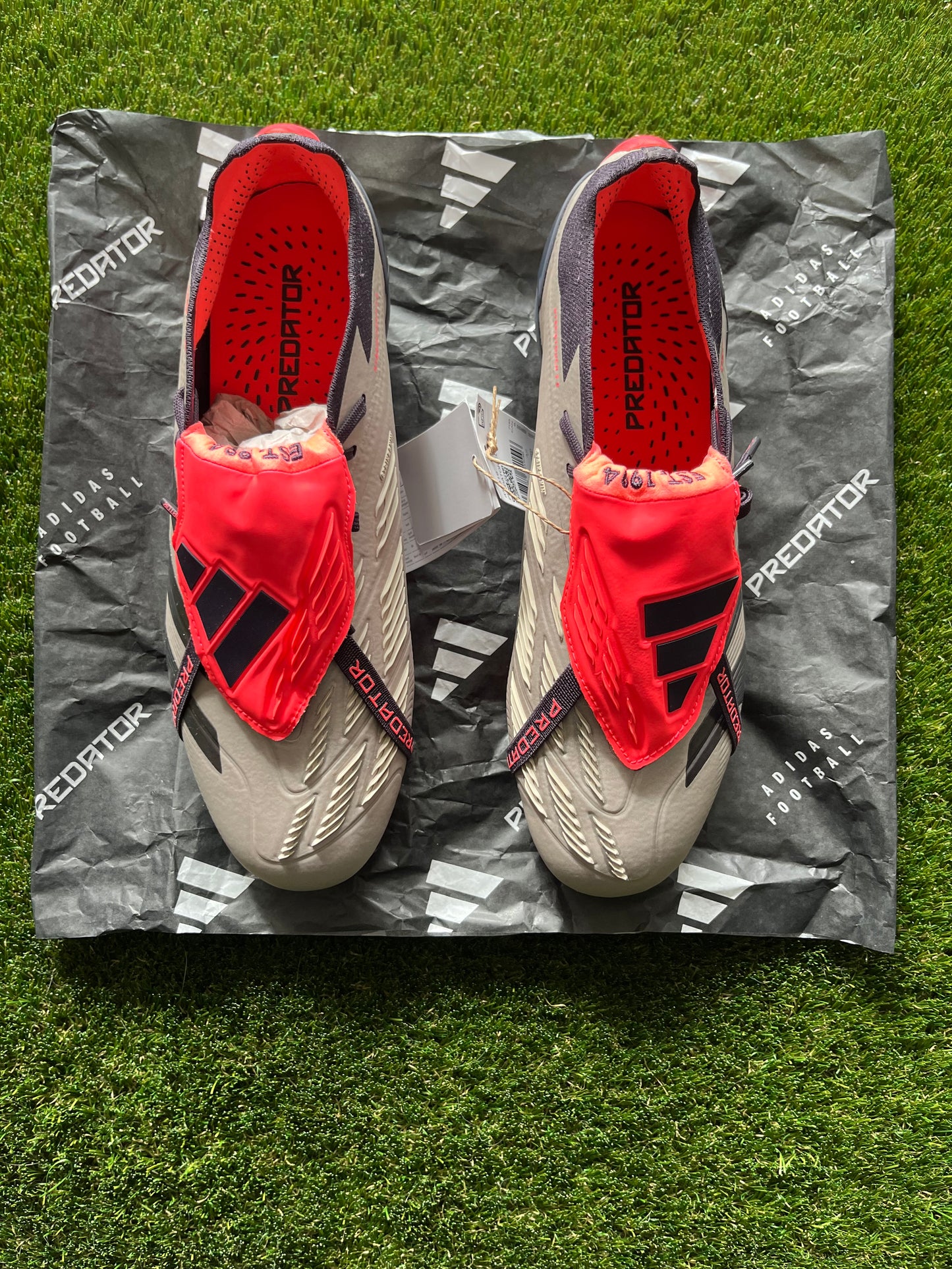 Adidas Predator Elite Tongue FG Platinum/Black/Carbon